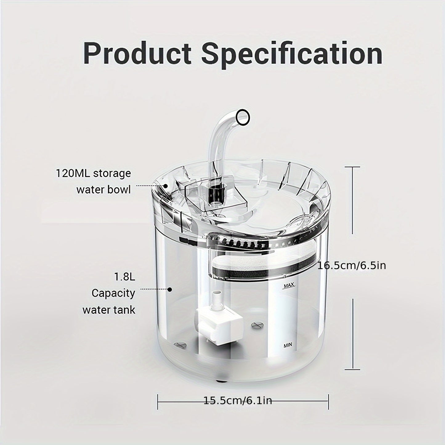 Smart Pet Water Fountain