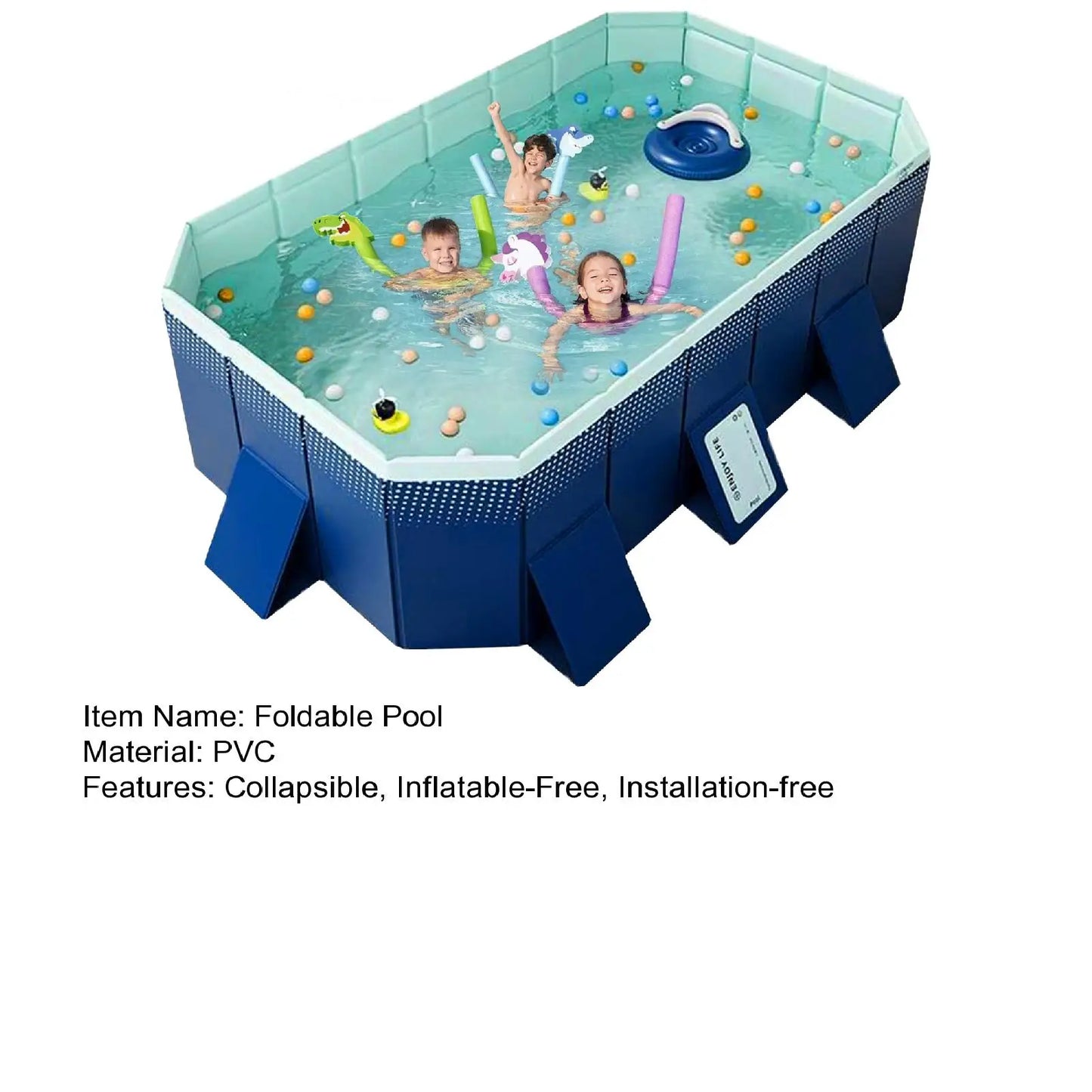 Collapsible Inflatable Swimming Pool