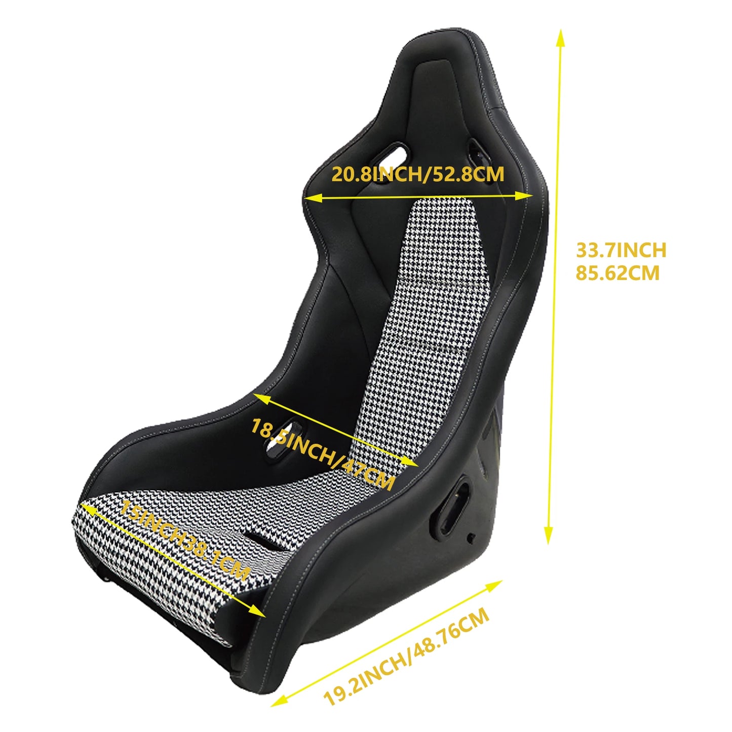 1 PC Large Size Universal Bucket Seat
