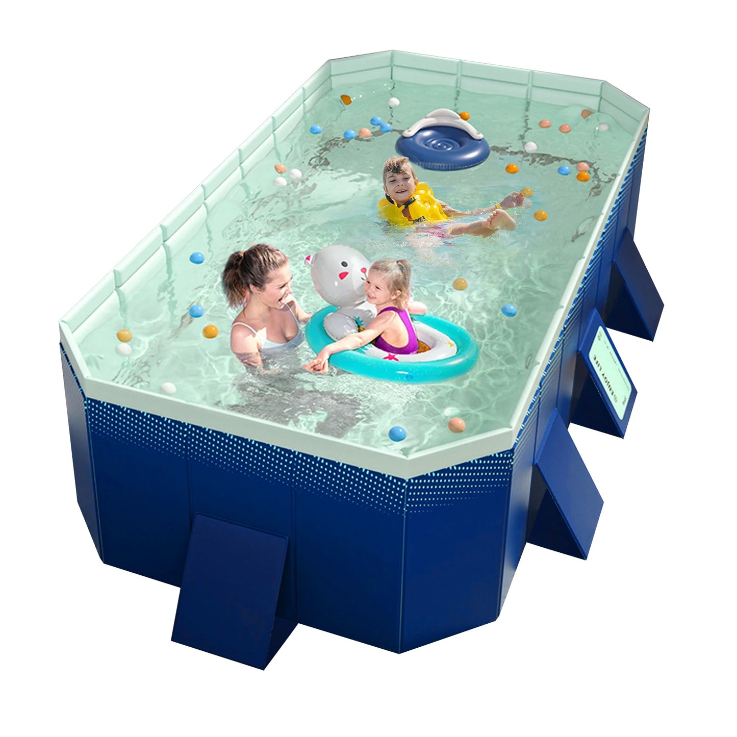 Collapsible Inflatable Swimming Pool