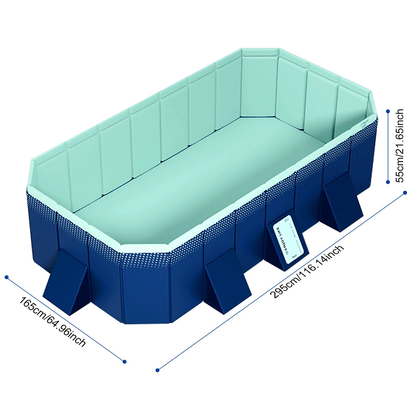 Collapsible Inflatable Swimming Pool