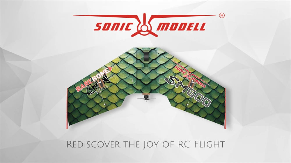 600mm Wingspan Flying Wing Airplane KIT