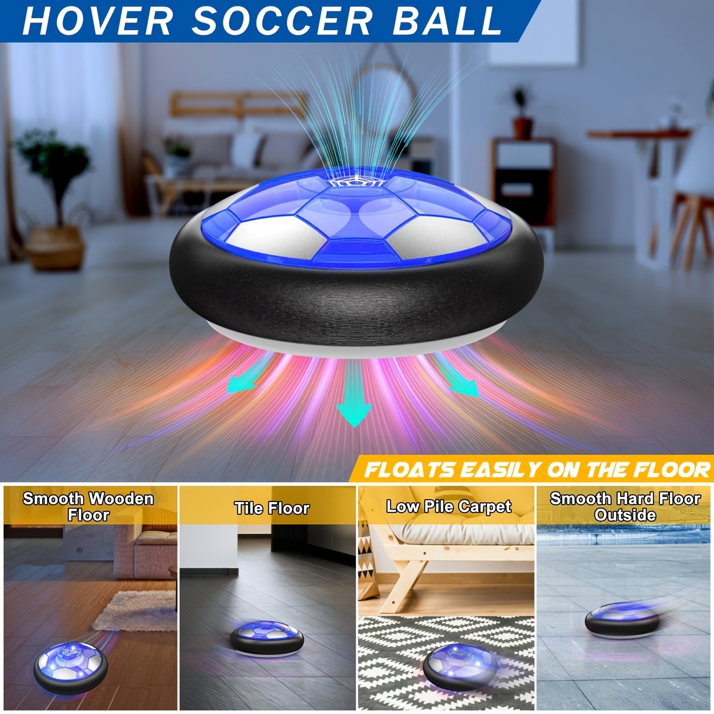 Rechargeable Hover Soccer Ball