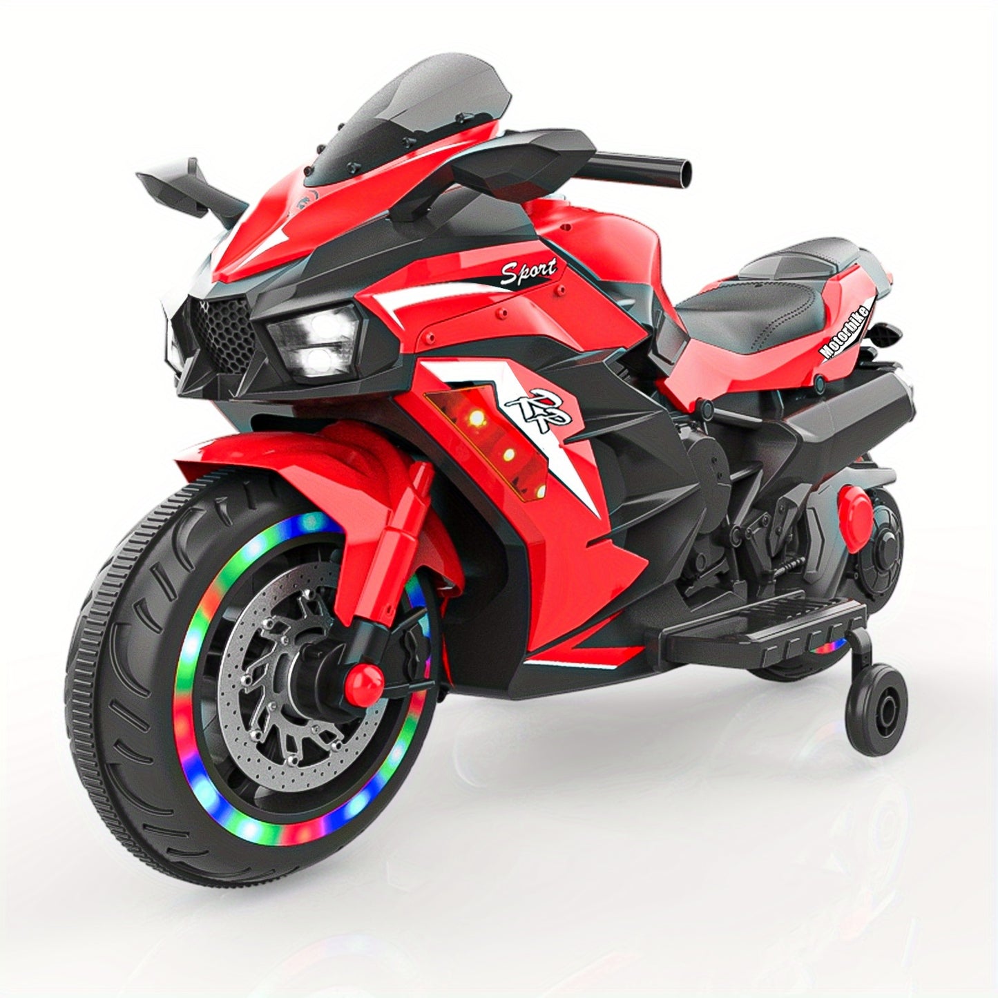 12V Red Kids Motorcycle