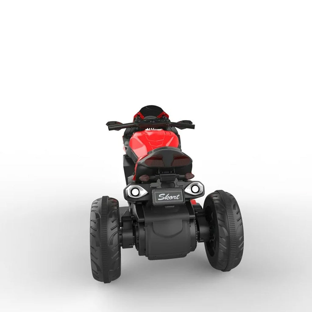 Red 3 Wheels Electric Battery Powered Dirt Bike for Children