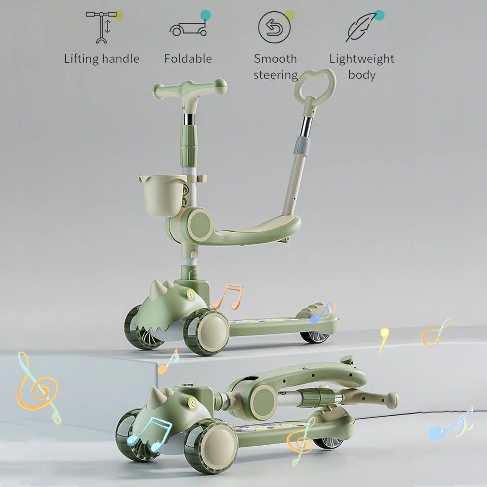 3-Wheeled Baby Scooter