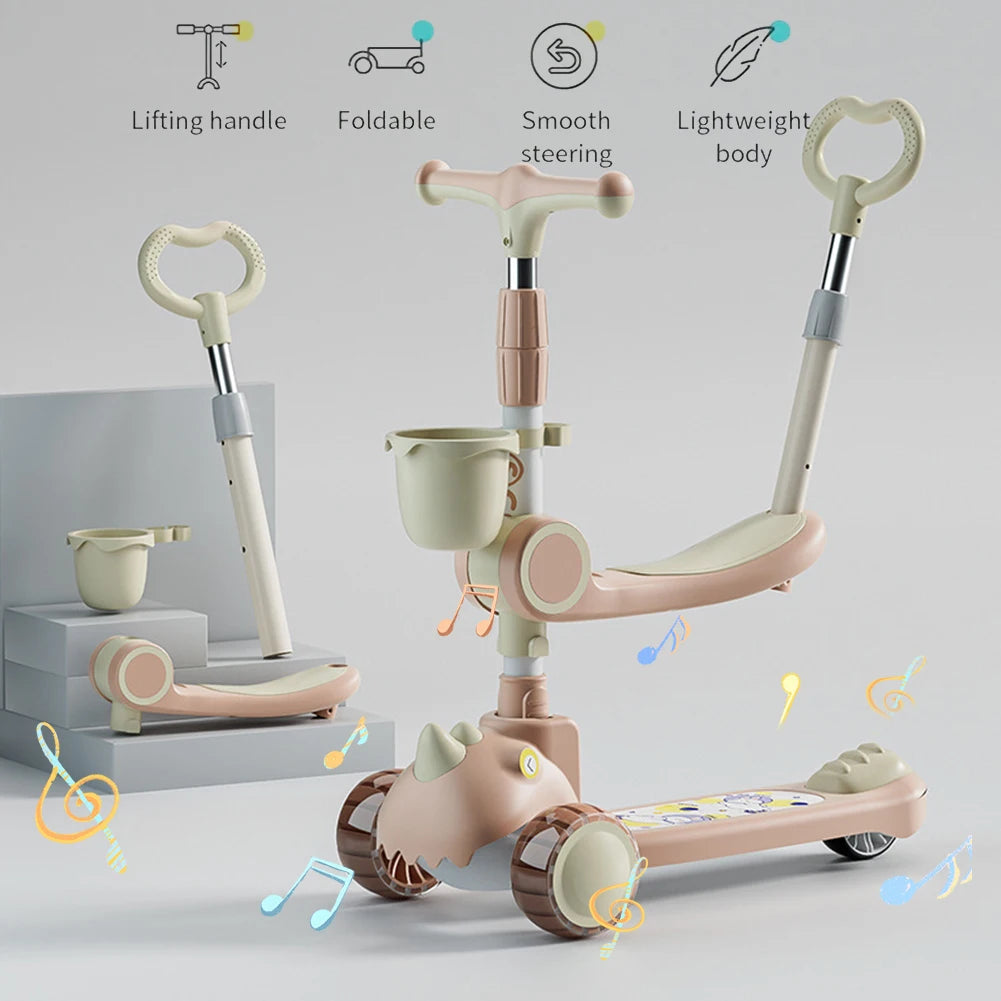 3-Wheeled Baby Scooter