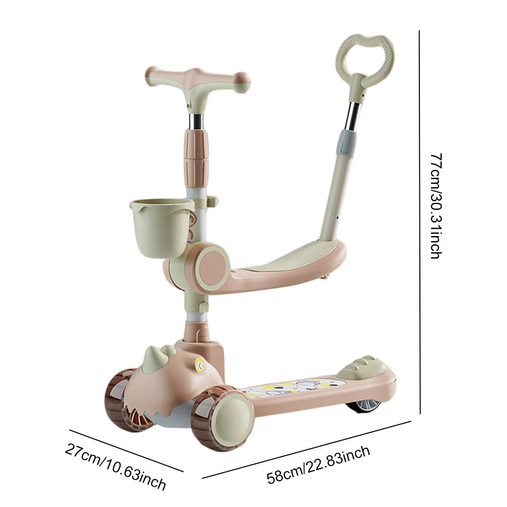 3-Wheeled Baby Scooter