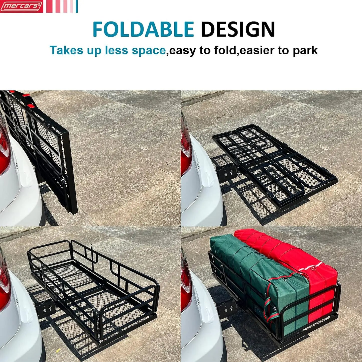 Bike Rack Fits 2 Ebike Fat-Tire