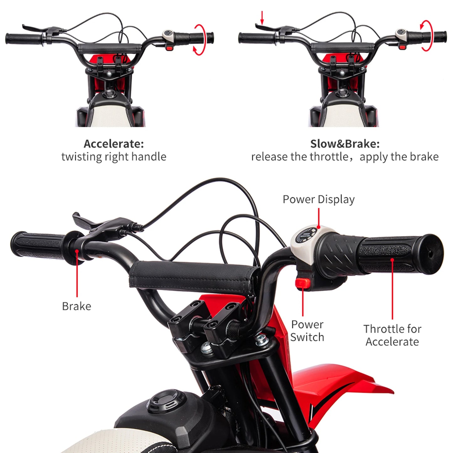 24V Kids Ride on Motorcycle