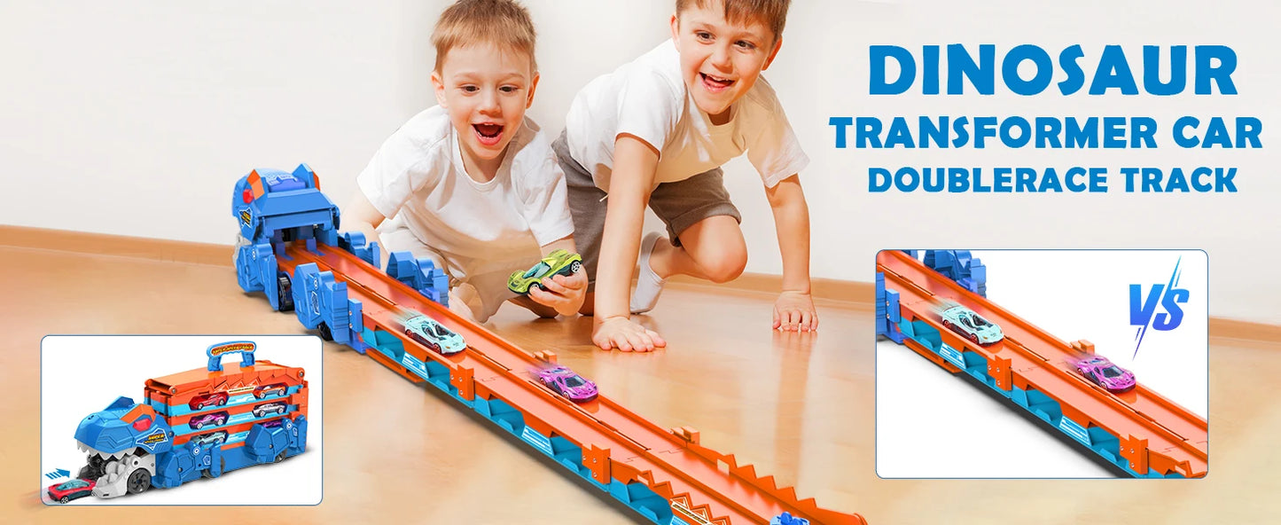 VATOS Dinosaur Transport Truck Car Toy