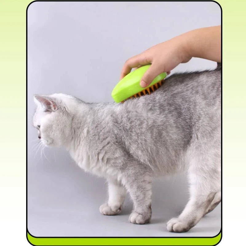 Cat Steam Brush Electric Pet Comb