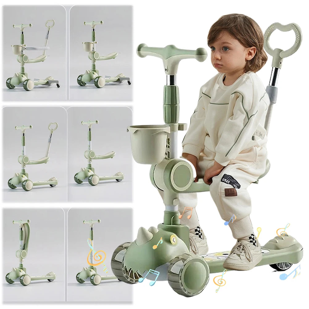 3-Wheeled Baby Scooter
