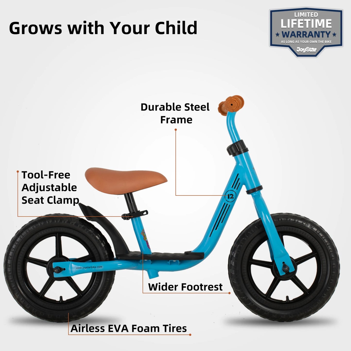 Toddler Balance Bike for Girls & Boys, Ages 18 Months to 5 Years
