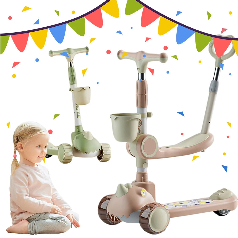 3-Wheeled Baby Scooter