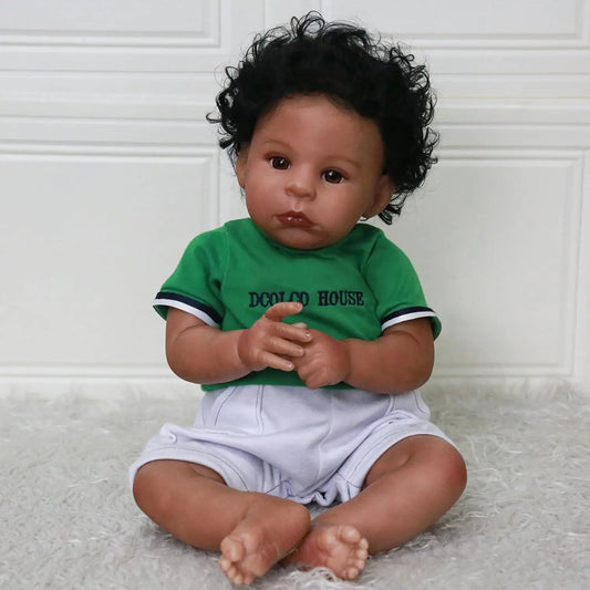 Realistic Reborn Baby Dolls Black Boy