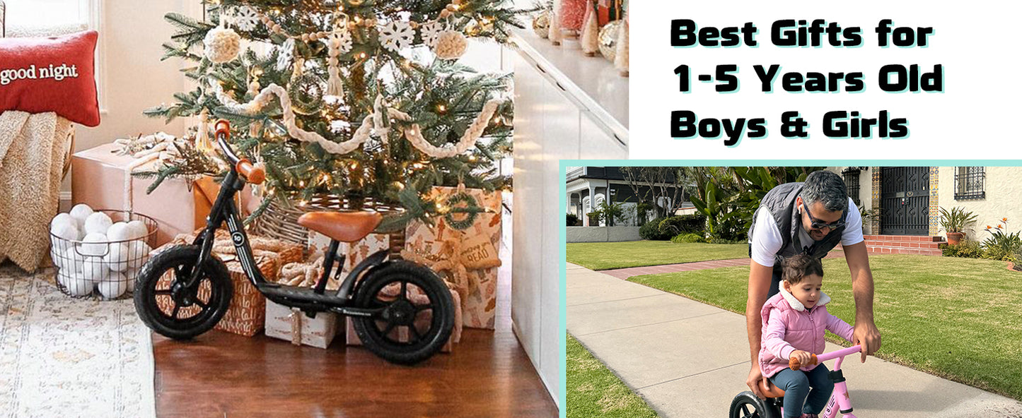 Toddler Balance Bike for Girls & Boys, Ages 18 Months to 5 Years