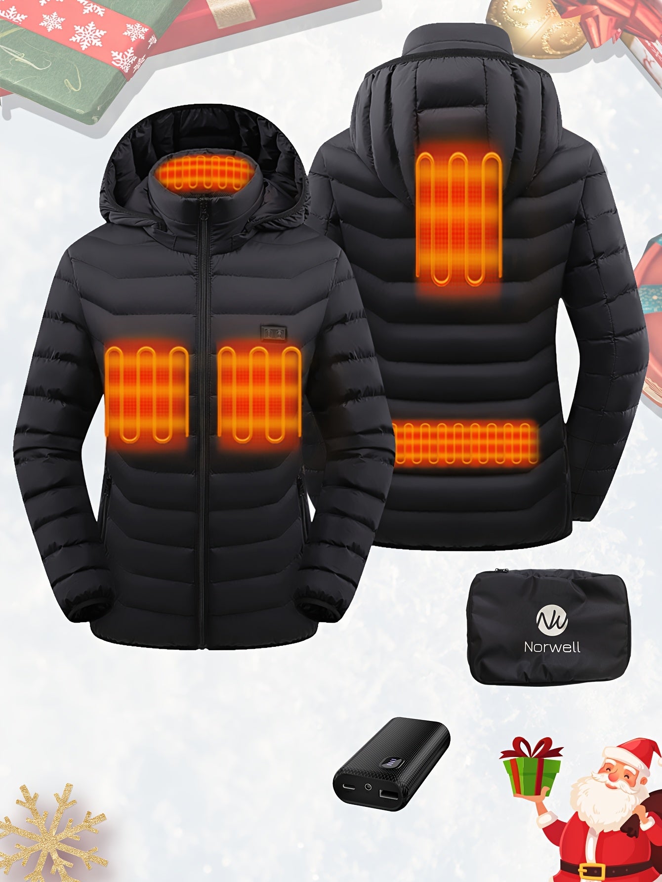 Women's Heated Jacket, Autumn & Winter